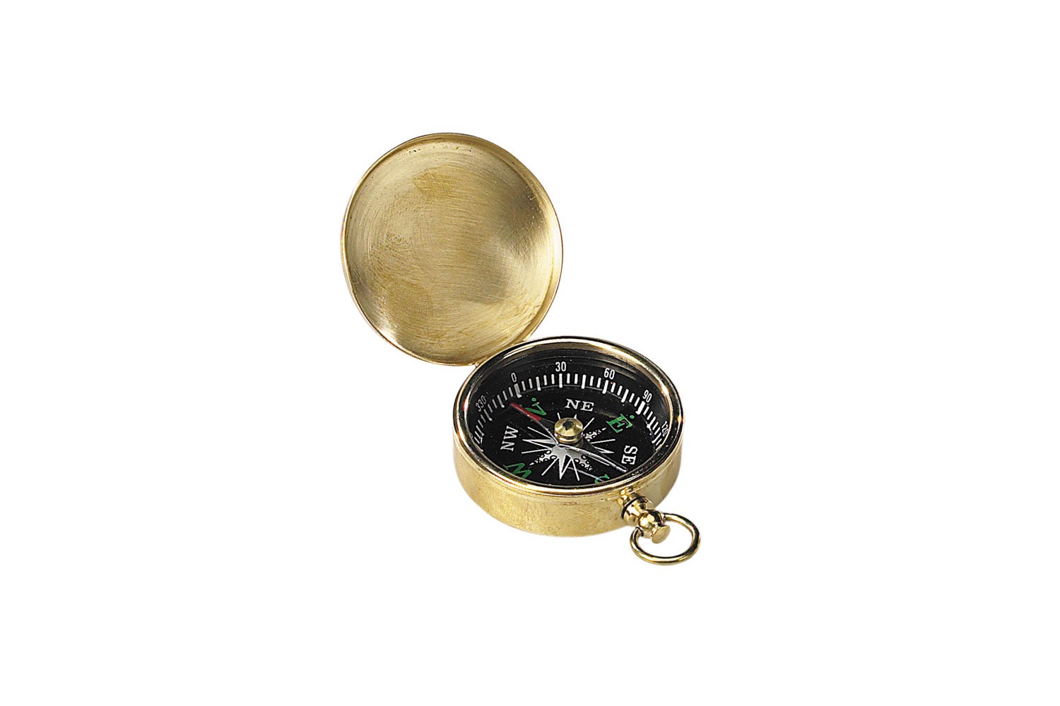 Vintage boussole de poche en laiton type de montre boussole